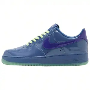 Nike Air Force 1 Low QS 'Mystic Navy' Men's Sneakers With Quickstrike Finish & Nike Air Unit For All Seasons - Premium Navy Leather Upper