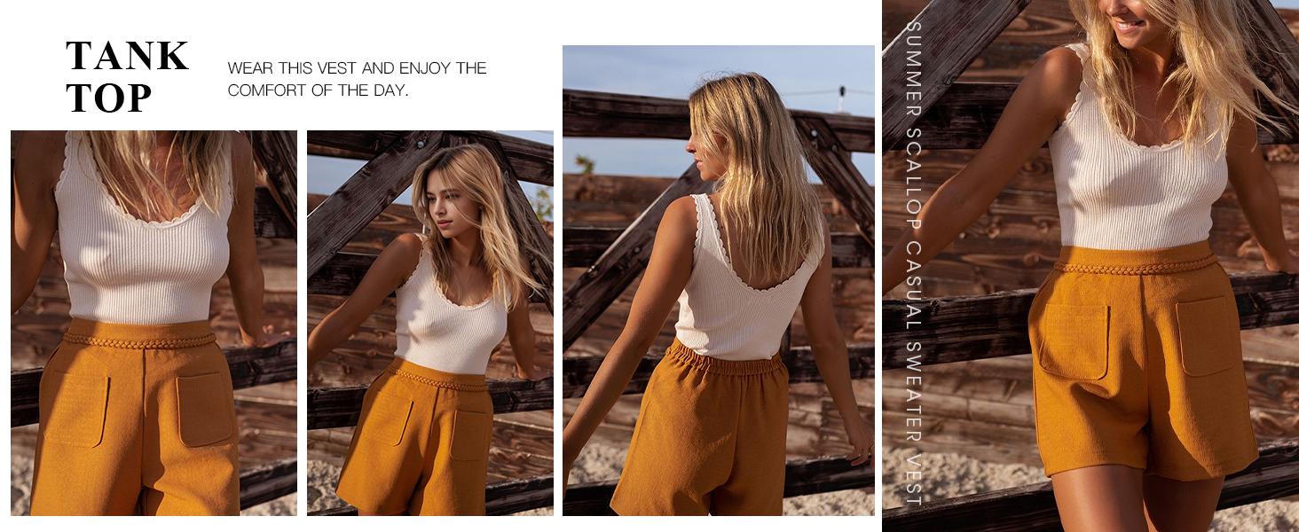 Tankaneo Womens V Neck Tank Tops 2026 Sleeveless Ribbed Knit Shirts Summer Casual Sexy Sweater Vest #Valentine #Giftsideas Basic Breathable Elastic Soft Womenswear Style Tankaneo Womens V Neck Tank Tops 2026 Sleeveless Ribbed Knit Shirts Summer Casual Sexy Sweater Vest #Valentine #Giftsideas Basic Breathable Elastic Soft Womenswear Style