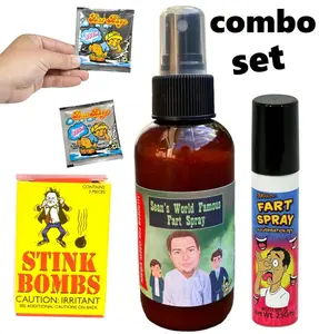 Ultimate Fart & Stink Bomb Prank Combo Set – Mega-Sized Farts, Bombs & Spray Gags 💨🤣