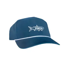Navy Tarpon Rope Hat