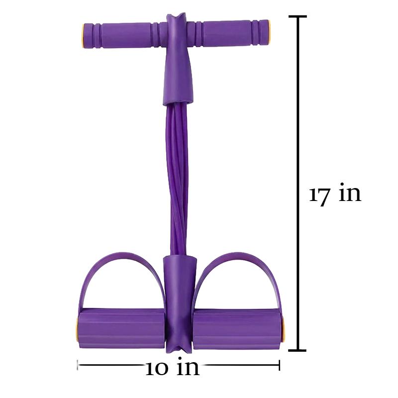 Manual Tension Training Pedal ElasticBand Eco-Friendly Natural Latex Yoga St. for Full-Body Shaping with Color-Coded Resistance Levels Soft Durable Portable for Home Office Travel workout band