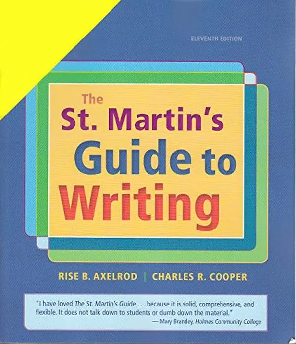USED-The St. Martin's Guide to Writing (Instructor Edition) by Rise B. Axelrod (Paperback)
