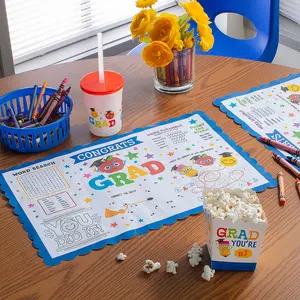 36 Pc. Elementary Graduation Snack Time Activity Kit for 12