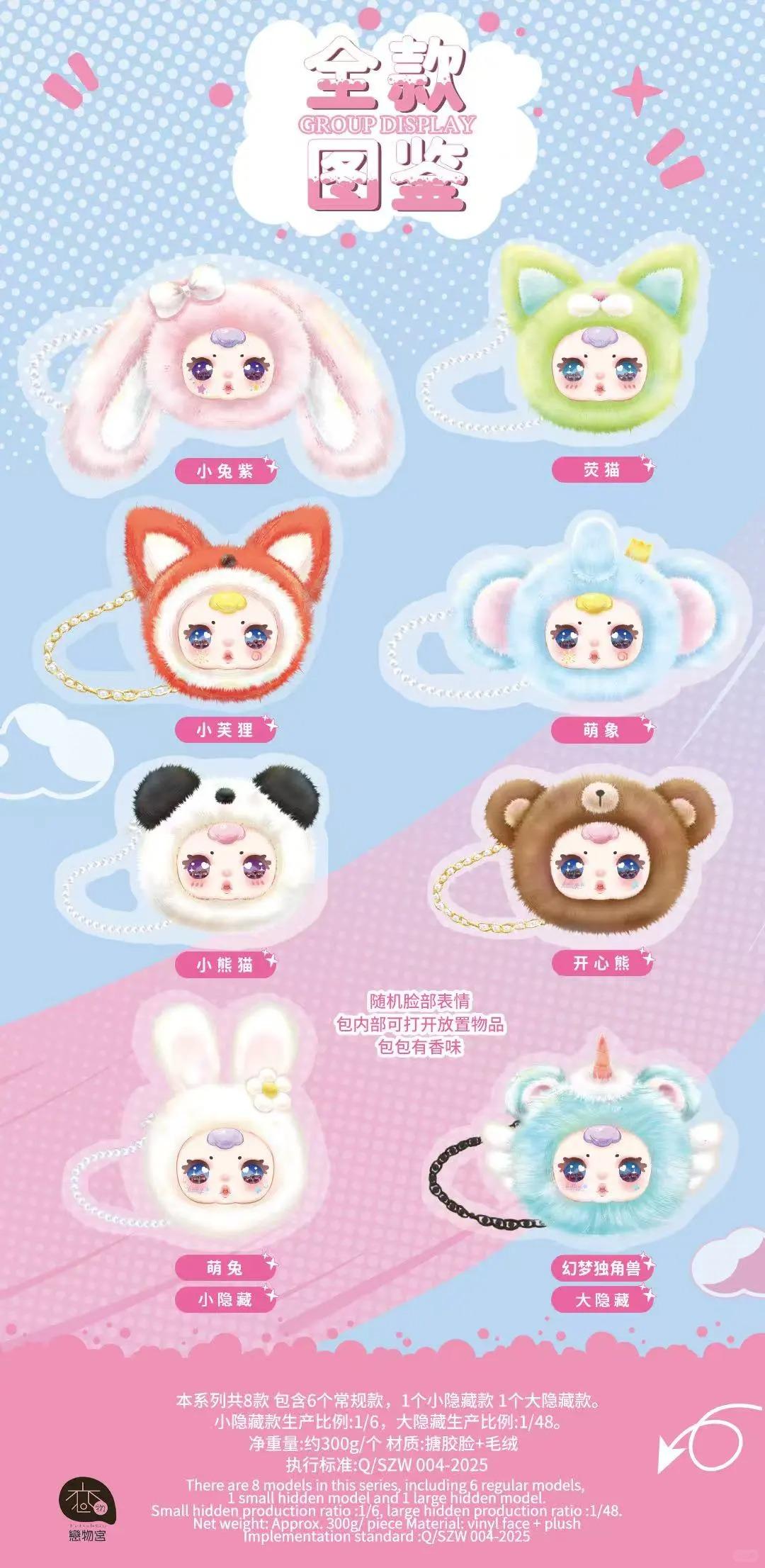 MM Sugar Baby Zipper Bag Blind Box | 6+2 Hidden | - TikTok Shop