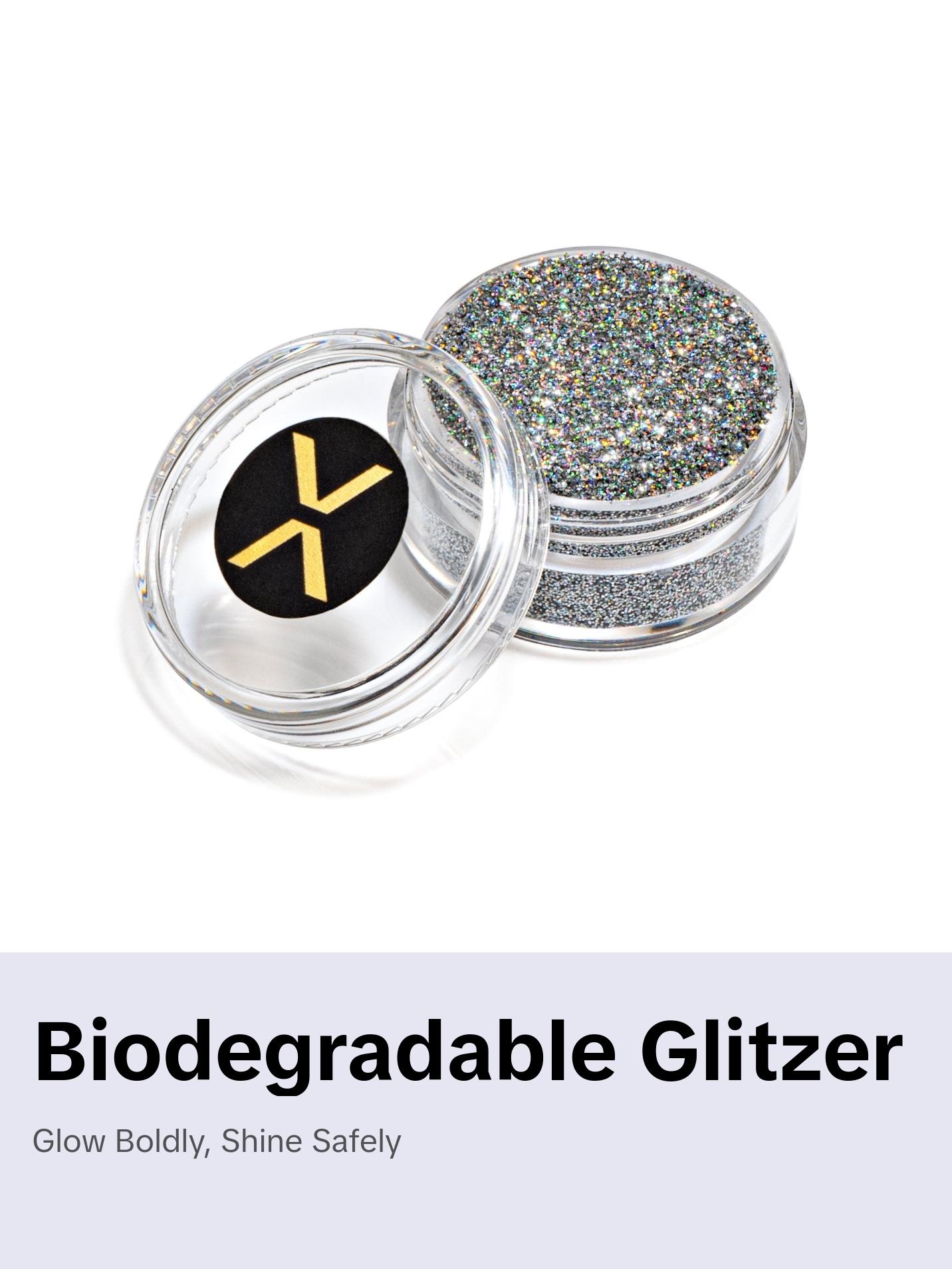 FIXY Biodegradable Cosmetic Glitter (Stiletto Silver) FIXY Biodegradable Cosmetic Glitter (Stiletto Silver)