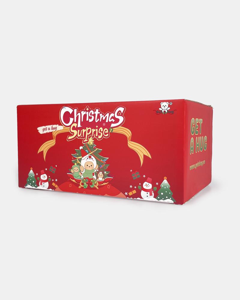 Getahug Christmas Series Mini Bear Blind Box, Christmas Limited Edition 5.9 inches Plush Pendant Heychains Bag Charm Gifts