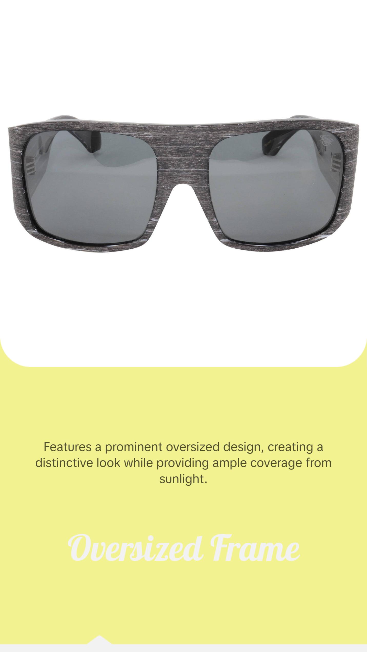 Black Flys Fly Ambassador Dennis Rodman Signature Model Handmade Acetate Frame Sunglasses