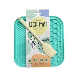 Happy Dingos Calming Lick Mat – Slow Feeder & Anxiety Relief for Dogs, Dishwasher Safe