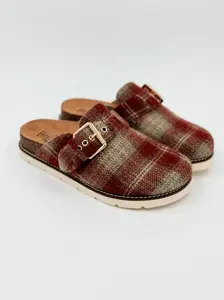 Corkys Like a Dream Plaid Clogs