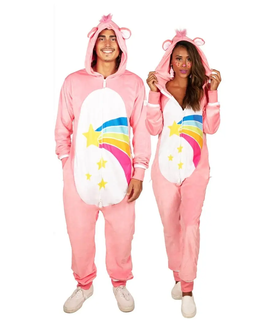 Matching Cartoon Bear Costumes for Couples, Plush 80's Style Onesie, Funny Halloween Party Outfit, Couple Gifts for Adults, Clothes, Cute Couple Gifts, Matching Costumes