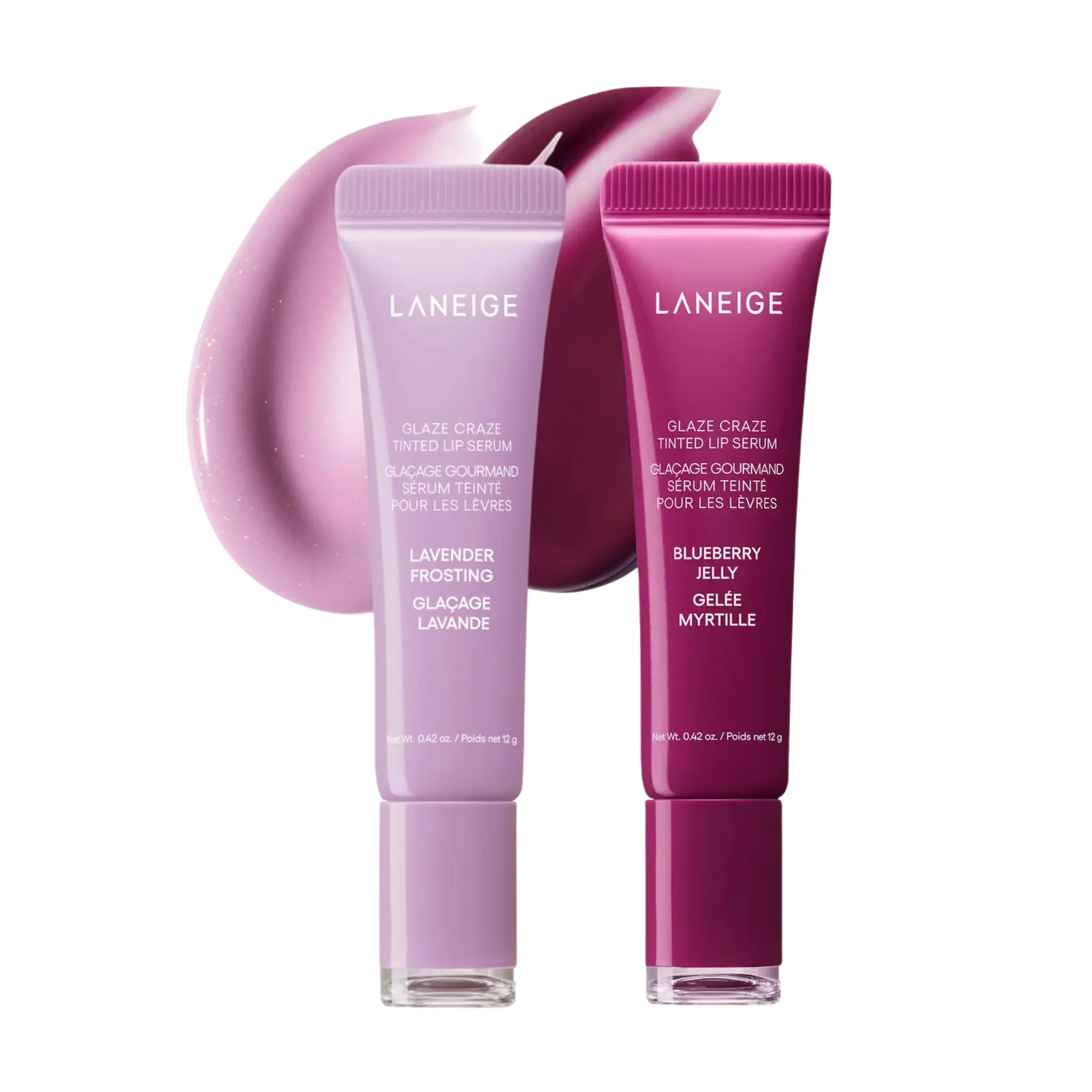 Laneige Glaze Craze Extension Duo, Cool-Toned Shades, Limited Edition