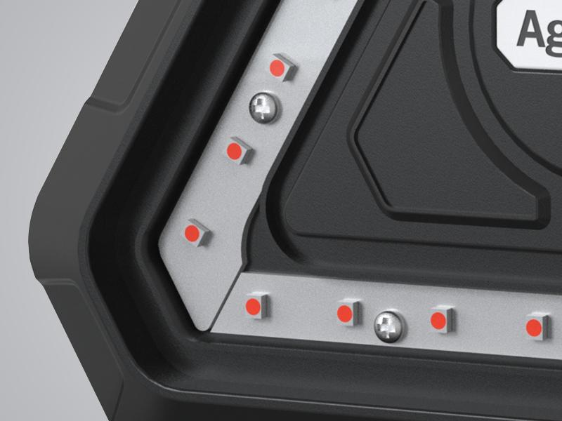 AgriEyes 4-in-1 LED Safety Light | Flashlight, Triangle, SOS, Freestanding Mode