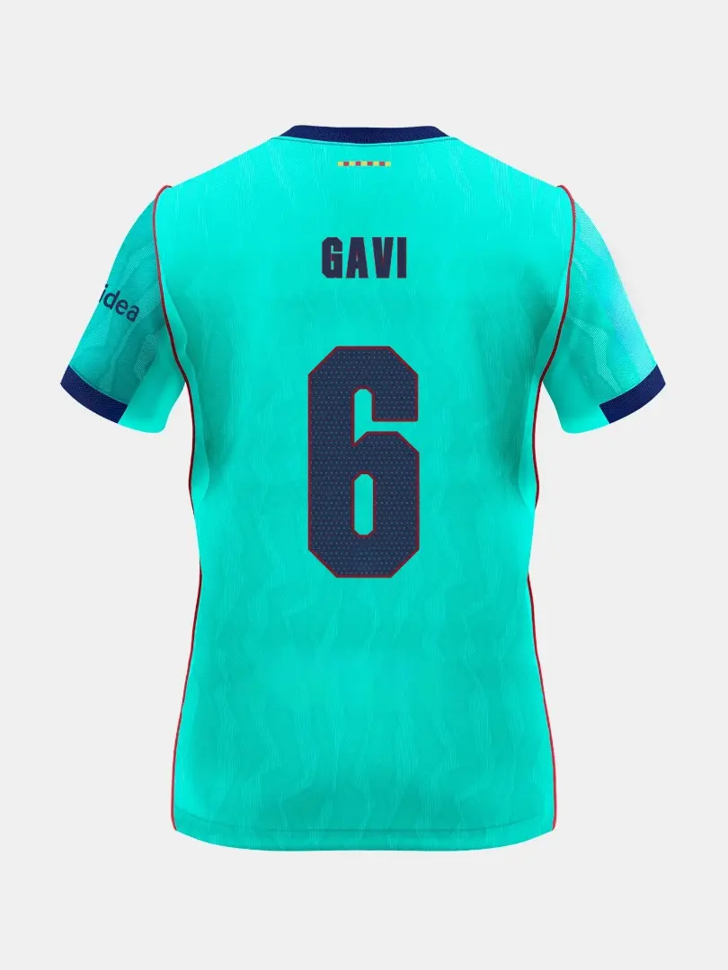 Unisex Collectible Sports Apparel Gavi 2026-2027 Third Player Jersey - Spain League