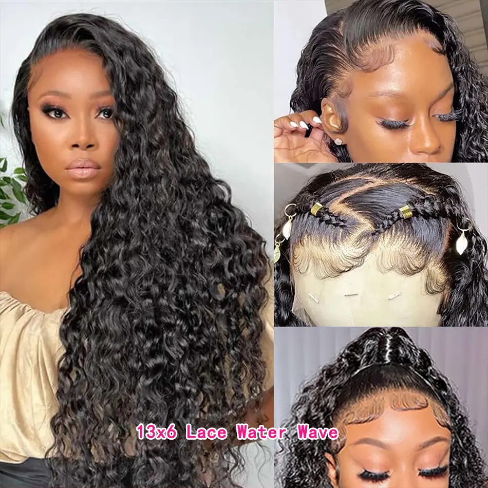 13x6 Lace Front Water Wave