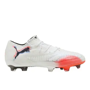 PUMA Mens Future 8 Ultimate Low Firm Ground Soccer Cleats  - White