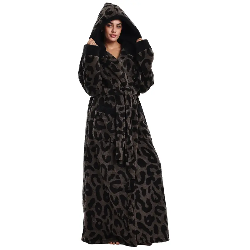 hooded bathrobe womens - TikTok Shop