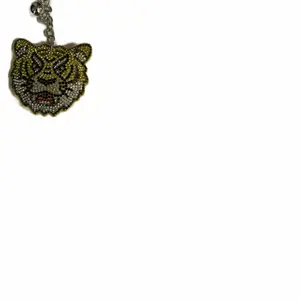 Yellow tiger bag charm