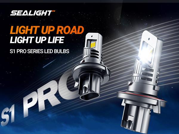 2004 Ford F-150 H13/9008 60W 6500K White IP68 LED Headlight Bulbs 2PCS SEALIGHT S1-Pro
