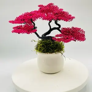 Handmade wire tree