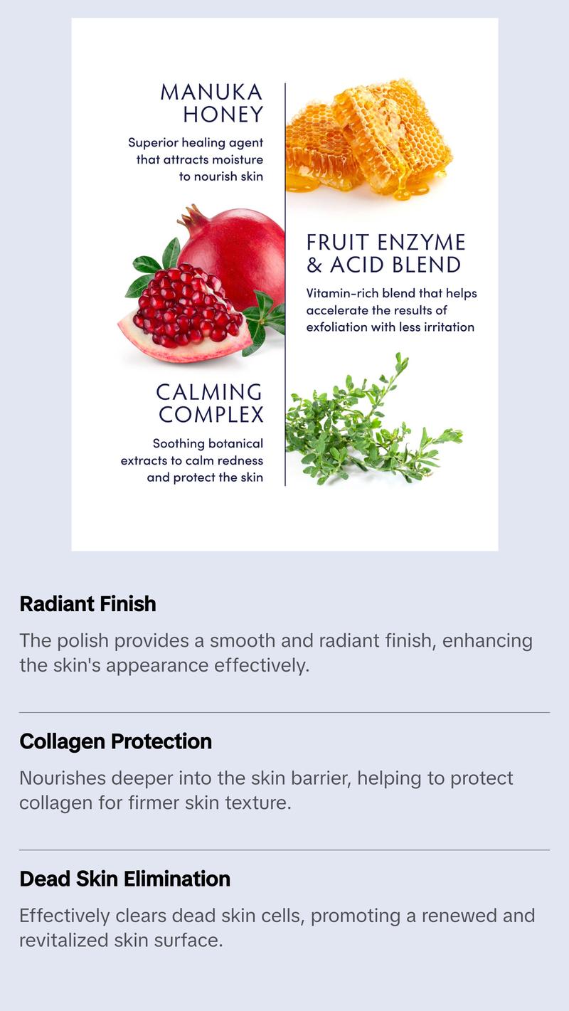 Manuka Honey Shower Body Exfoliator