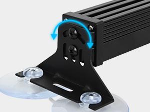 Nilight 144LED Traffic Advisor Strobe Light Bar with Controller Amber Red Warning Lights Hazard Interior Front/Rear Windshield Flashing Light for Cars Plow Trucks Construction Vehicles