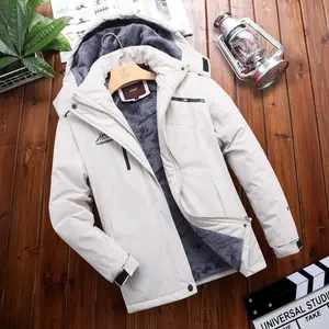 Women's Waterproof Ski Jacket Warm Winter Snow Coat Mountain Windbreaker Hooded Raincoat Jacket Can be used with raincoat