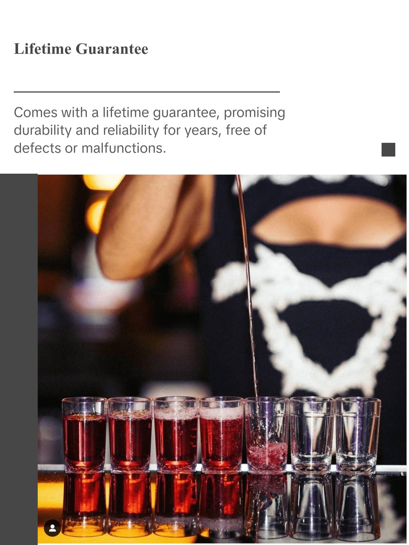 2oz Elite Shot "Glass" Unbreakable Tritan Plastic Drinkware 2oz Elite Shot "Glass" Unbreakable Tritan Plastic Drinkware