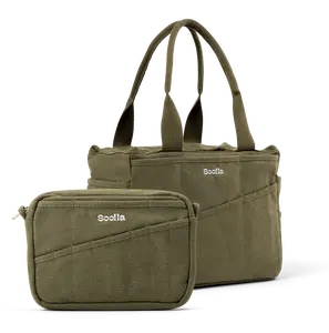 Soolla Studio Bag + Pouch Bundle, Deep Forest Green, Stationery & Art Supplies Organizers