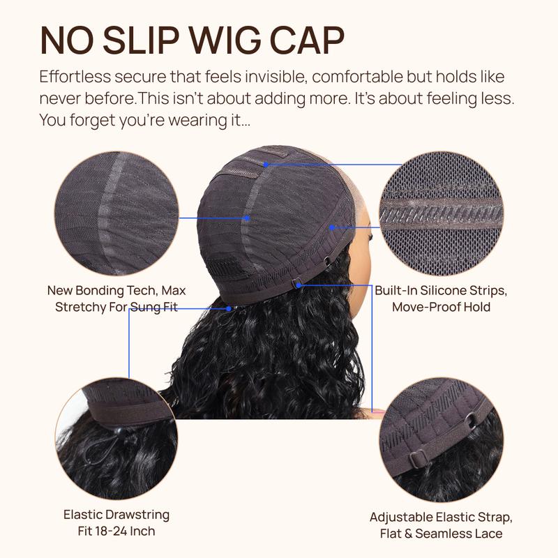 【NEW】Nadula 7x5 Zero Slip Lace Wig with EdgeMelt Fit & Deep Stretch Cap for Secure Glueless Wear & Human Hair All Day Comfort TikTokShopStockUp