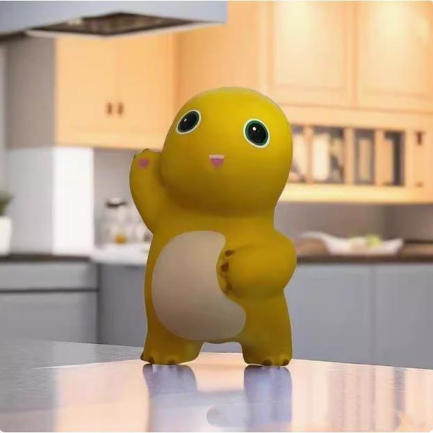 Milk Dragon Squeeze Fun, Stress Relief Home Decor, Viral Kids Gifts, Holiday Gifts, Christmas Gifts.Luminous Mini Cartoon Dragon Figurines