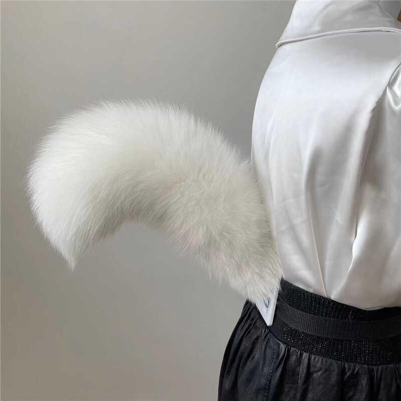 15inch Voice Control Electric Remote Control Tail Super Cute Anime Style Faux Fur for Cosplay Halloween Valentine's Day Carnival Costumes Fun Design Durable Material Basic Minimalist Fashion Womenswear Clothes Essential Rechargeable USB Model Luxury Chri