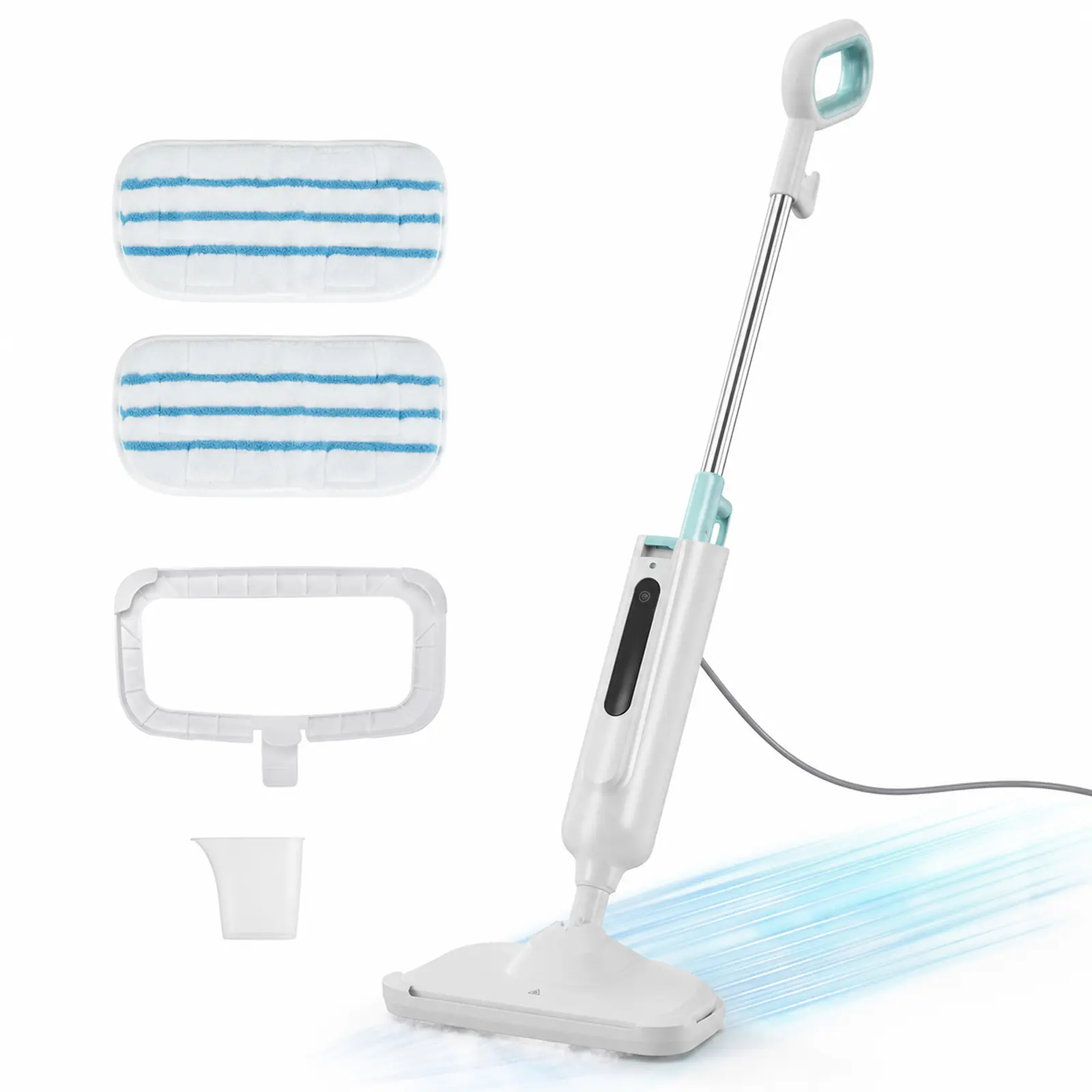 【Summer Sale】Steam Mop for Floor Cleaning,Lightweight FloorCleaner for Hardwood/Tile/Laminate Floors Carpet,dorm essentials,home essentials