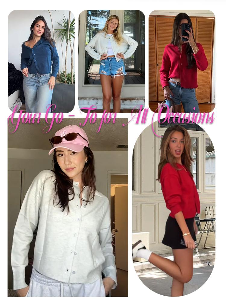 AUTOMET Cropped Cardigan Sweaters for Women Lightweight Crop Cotton Knit Y2k Fall Outfits Fashion Clothes 2025 Fallreshness Soft Open Front Long Sleeve Casual Wear SpringStatements