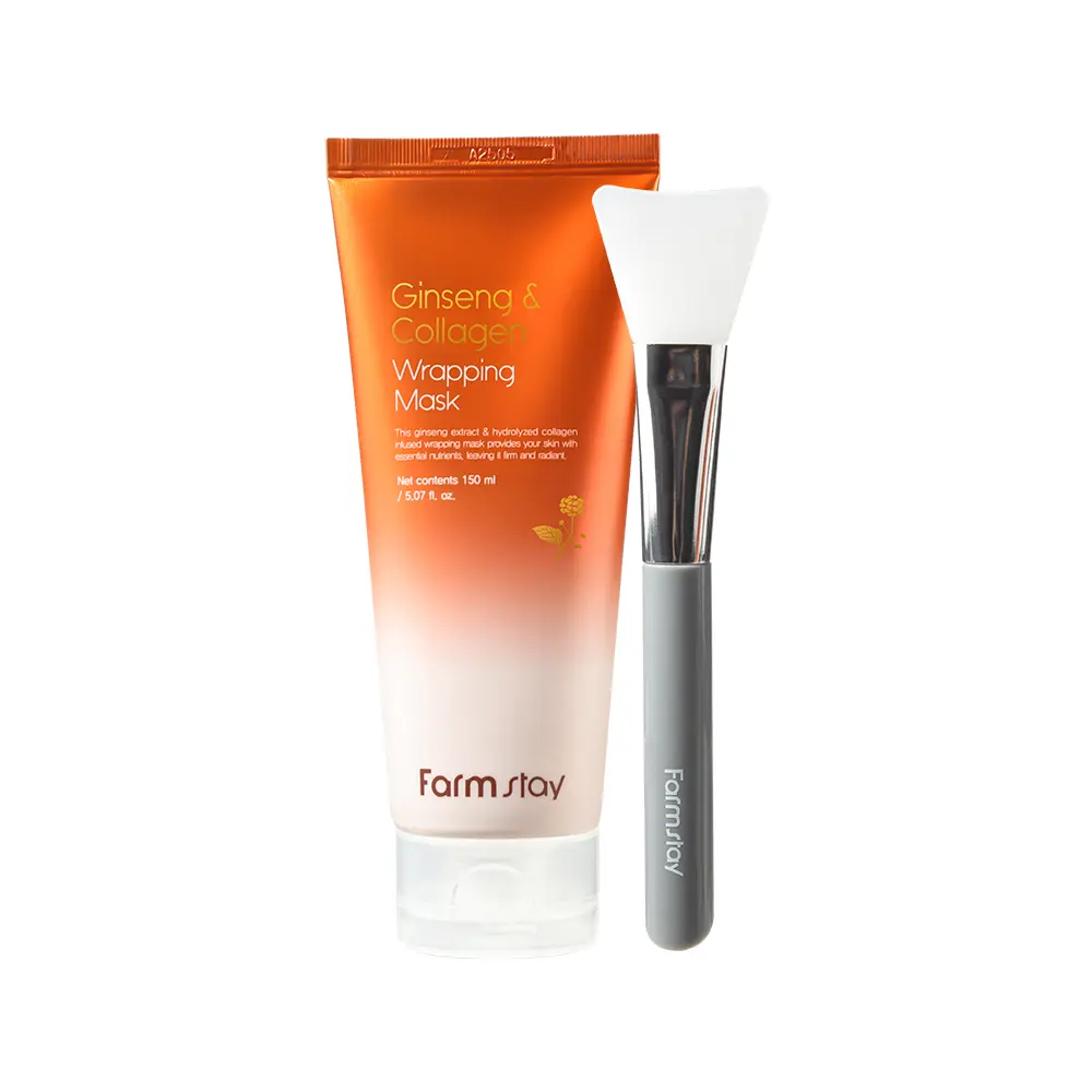 Farmstay ginseng&collagen wrapping mask
