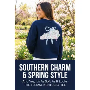 Floral Kentucky Tee