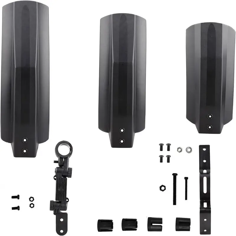 26 inch Snow Bicycle Mudguard Fat Bike Fender Front Rear Mud Guard Cycling Bike Fender for Fat Tire Mountain Bike