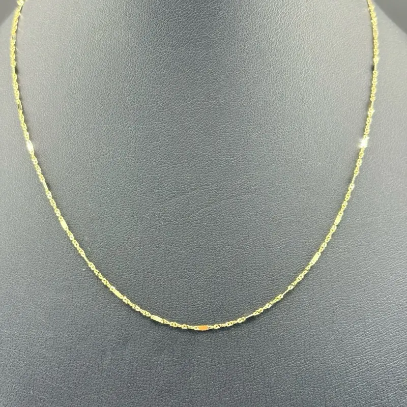 Gold 14k chain 16” for everyday wear jewelry for women