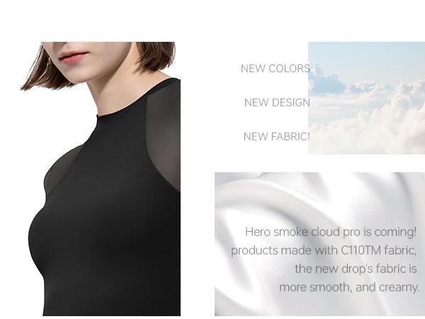 PUMIEY Mesh Long Sleeve Bodysuit for Women Crew Neck Body Suits Minimalist Round Neck Sheer Top Womenswear Underwear TikTokShopHolidayHaul