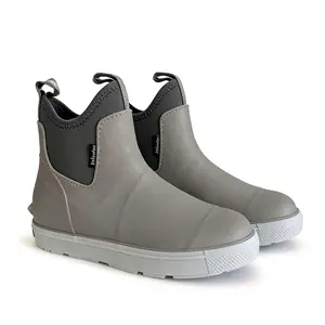 Men's Camping Boots Outdoor Waterproof Rain Boots Non-Slip Rubber Work Shoes All Season for Kitchen Hiking Car Washing Delivery Gifts