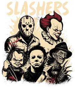 Slashers, horror, Press-ready, Transfer only, MTO