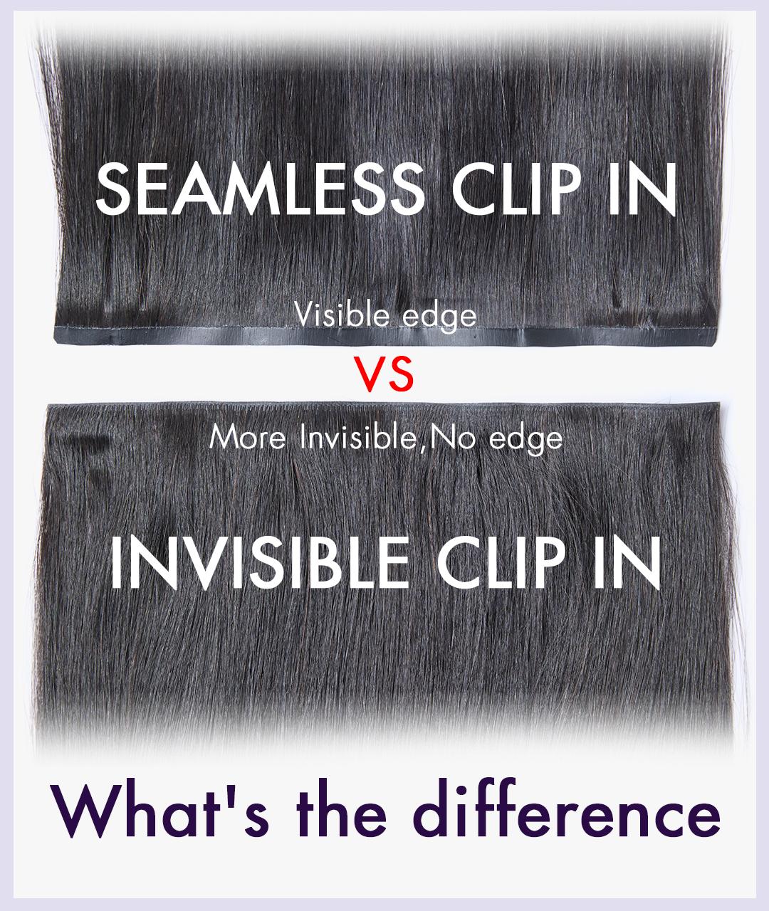 LUVME 100% Virgin Human Hair Extensions Seamless & Invisible Edge Straight, Body Wave, Kinky Curly, Yaki Straight, Messy Burmese Curl Clip-In LUVME 100% Virgin Human Hair Extensions Seamless & Invisible Edge Straight, Body Wave, Kinky Curly, Yaki Straight, Messy Burmese Curl Clip-In