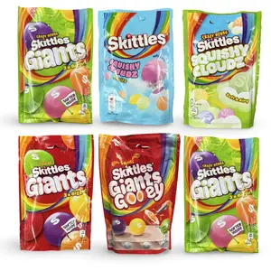 Skittles Imported Candy Bags – Giants, Gooey Giants & Squishy Clouds | UK Import Skittles Imported Candy Bags – Giants, Gooey Giants & Squishy Clouds | UK Import