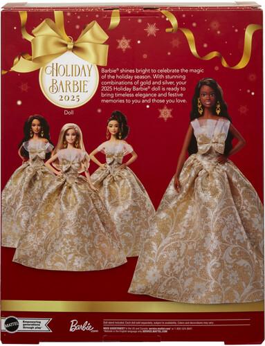 Mattel Collectible - Barbie Holiday Doll 2025, African American  [COLLECTIBLES] Paper Doll, Collectible