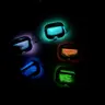 Luminous Quicksand AirPod Case for AirPods 1/2/3/4/Pro 2 - Shock Absorbing Night Glowing and Protective with Keychain