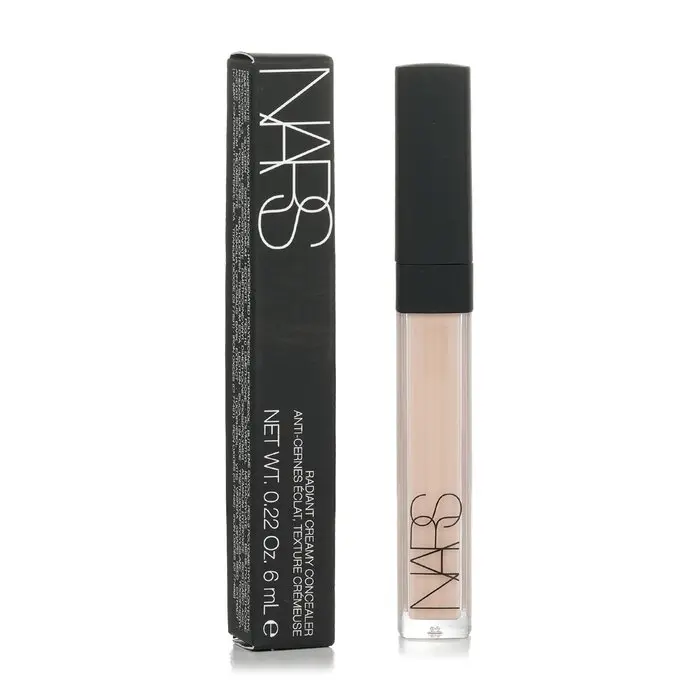 NARS Radiant Creamy Concealer - Vanilla, Makeup Long-Wear Concealer & Foundation with Lightweight, Hydrating Flawless Coverage for a Flawless Finish, Cosmetic