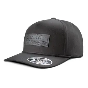 A300090301 Ariat Men's Flexfit 110 Logo Patch Ball Cap - Black