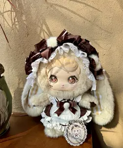 YOUBIXIONG SUGARY HEART AFTERNOON TEA 680%-Blind Box -  & Plush Doll，Bunny Plush Dolls，Soft Furry Collectibles，Backpack or clothing decoration，Stuffed Animal