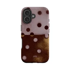 Magsafe Rust Polka Dot Phone Case, Magsafe Compatible Cover for Iphone 17 Promax, 17 Pro, 16 Promax