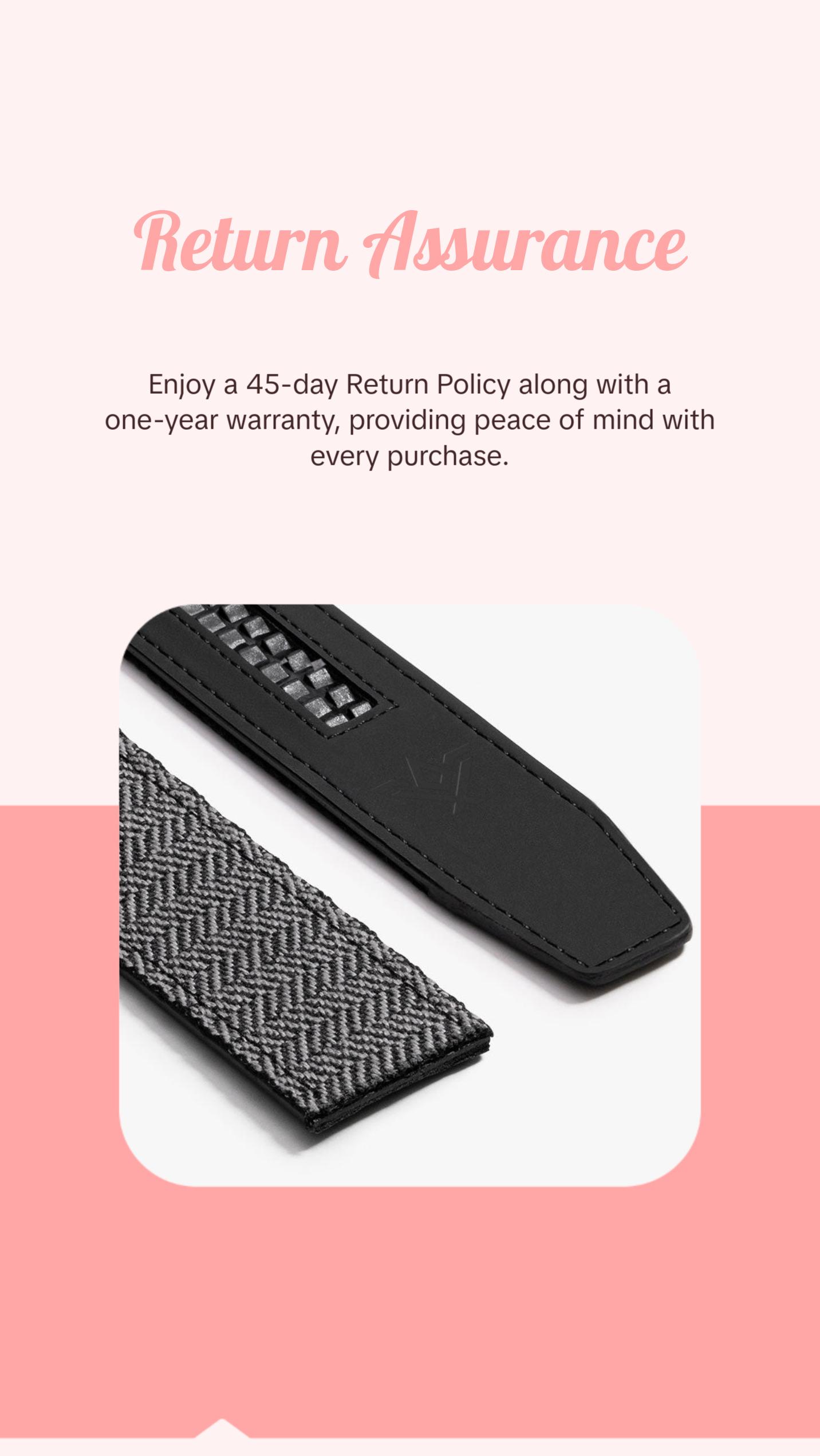 Herringbone Canvas Belt