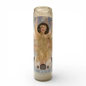 Luminary Alysa Liu Prayer Candle
